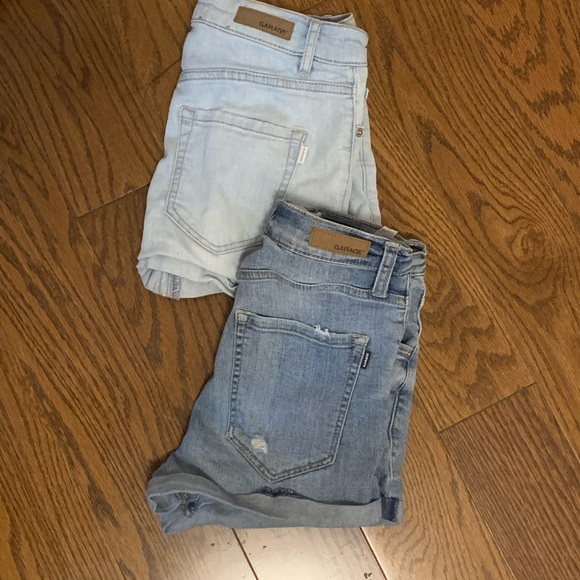 Garage High Rise Distressed Jean Short Bundle - Picture 7 of 7